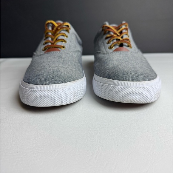 Polo Ralph Lauren Gray Sneakers with Red Logo - Picture 6 of 8